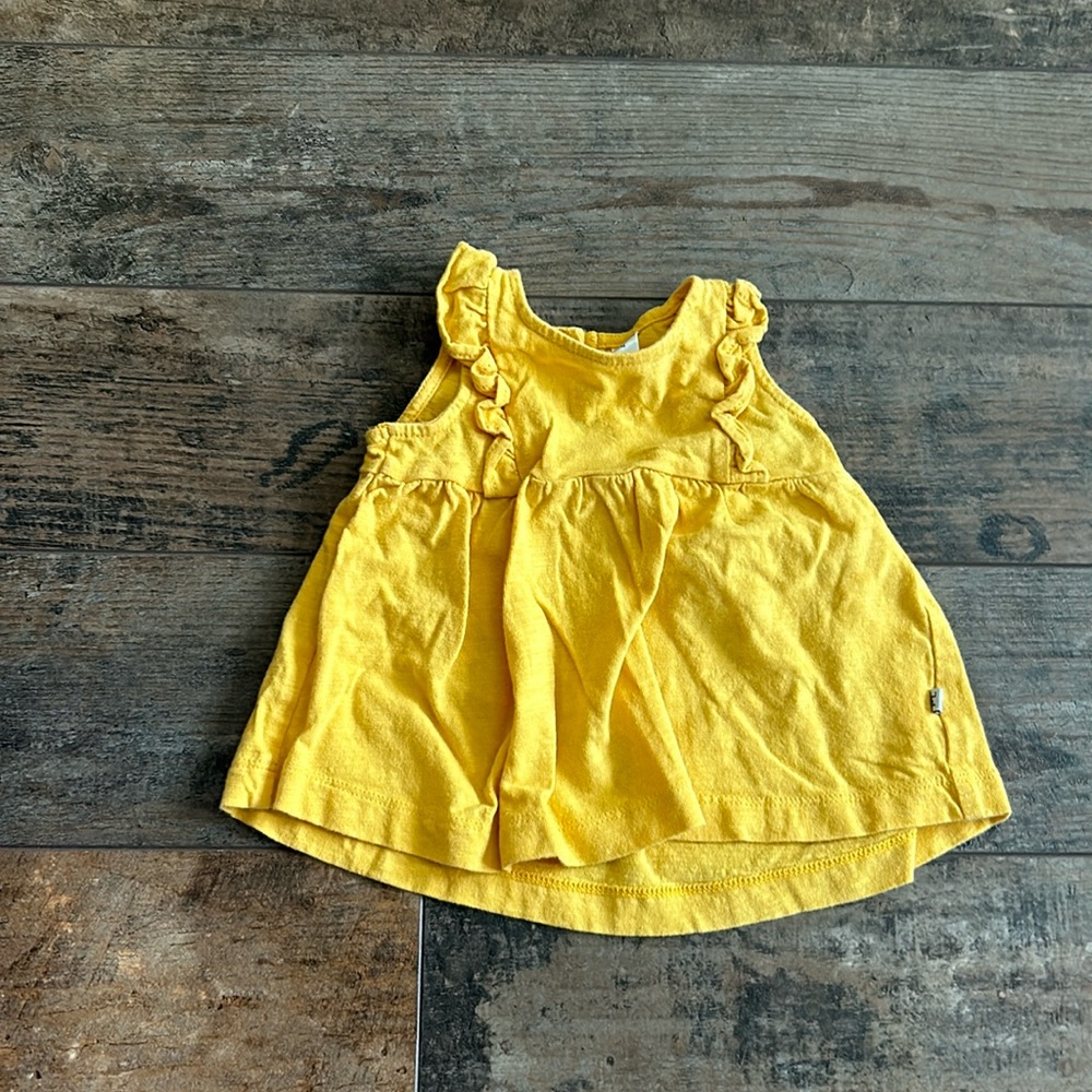 Petit Lem Baby Yellow Top